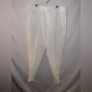 Banana Republic white tailored trouser pants size 6p